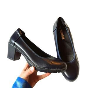 Dream Pairs Block Heel Arch Support Chunky Pump Comfort Office Round Toe 8.5